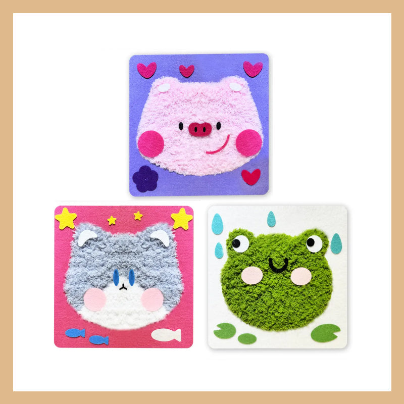 Children's Diy Educational Weaving Material Package
