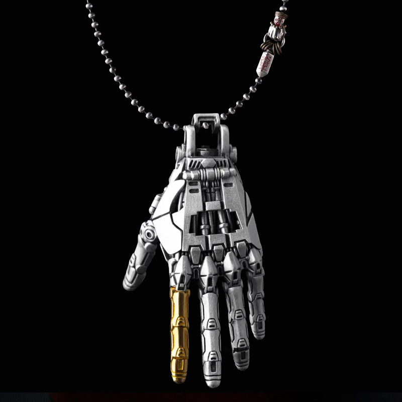 Mechanical bionic hand pendant