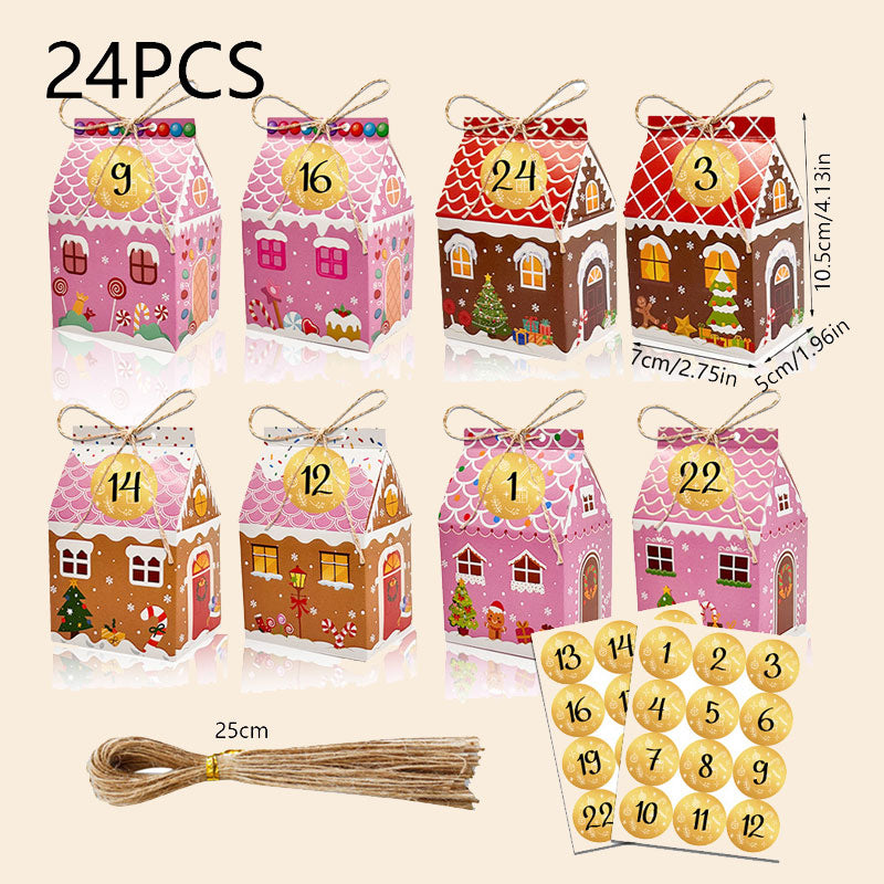 🎄 Countdown Cottage — DIY Christmas Advent Calendar Boxes 🏠