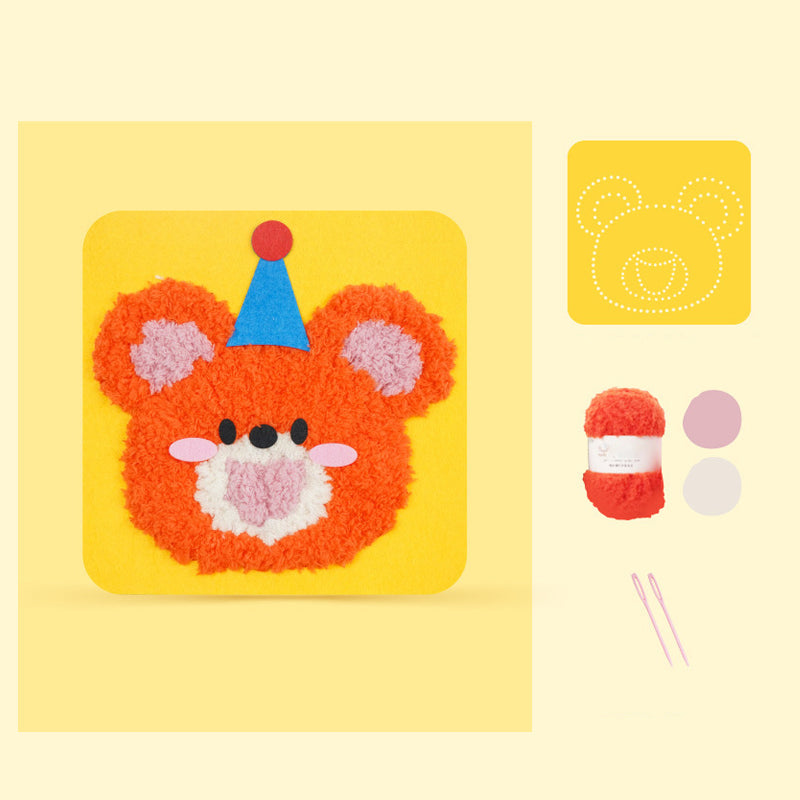 Children's Diy Educational Weaving Material Package