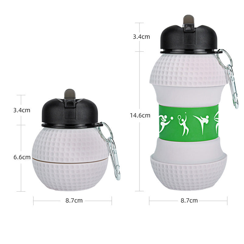 🌍 Spherical Collapsible Silicone Cup