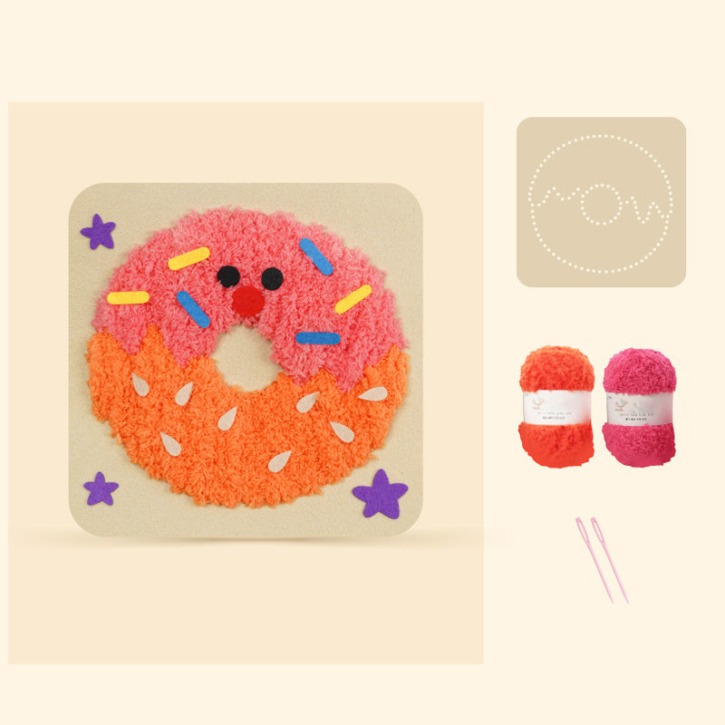 Children's Diy Educational Weaving Material Package
