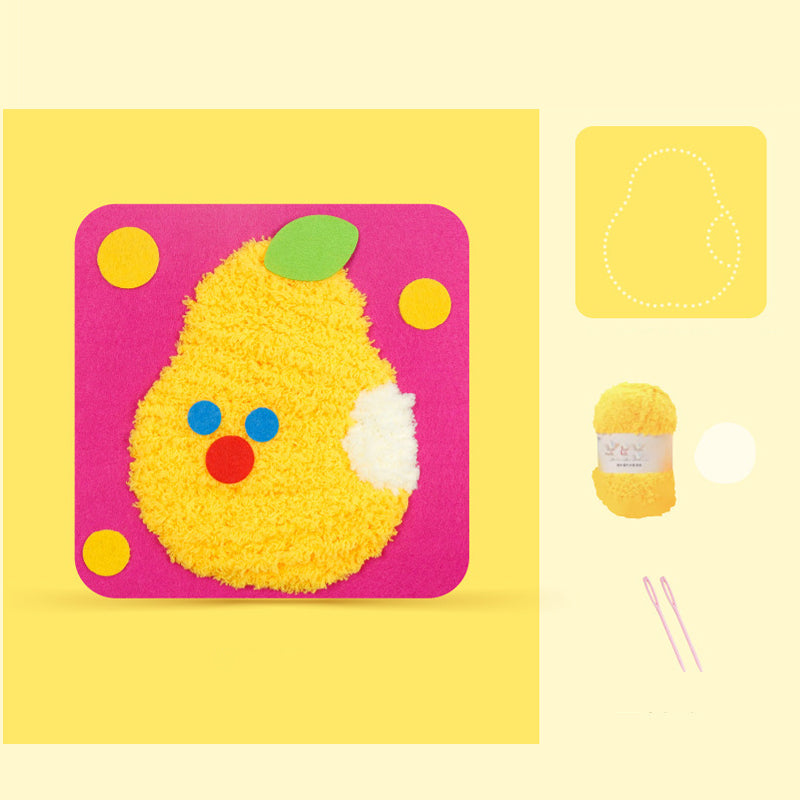Children's Diy Educational Weaving Material Package