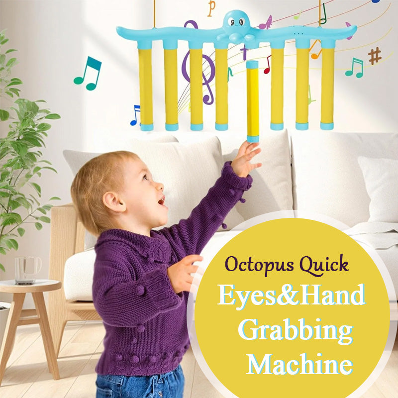 Octopus Quick-Eyes&Hand Grabbing Machine