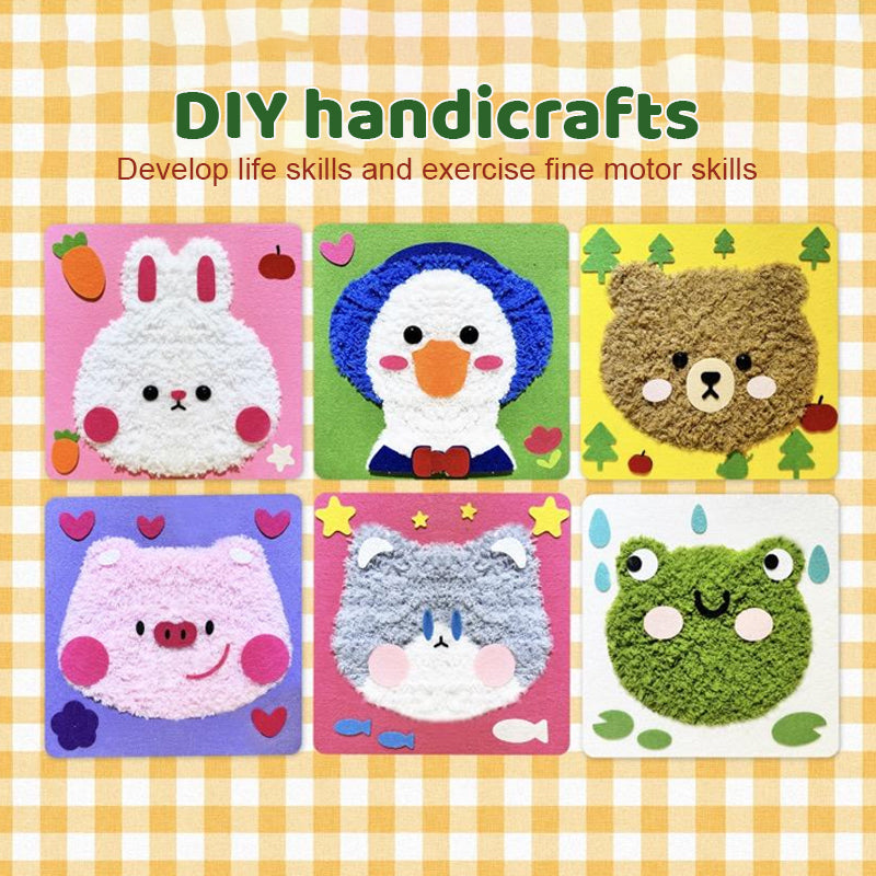 Children's Diy Educational Weaving Material Package