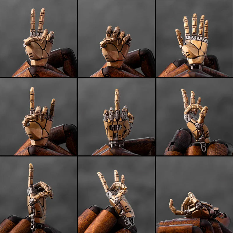 Mechanical bionic hand pendant