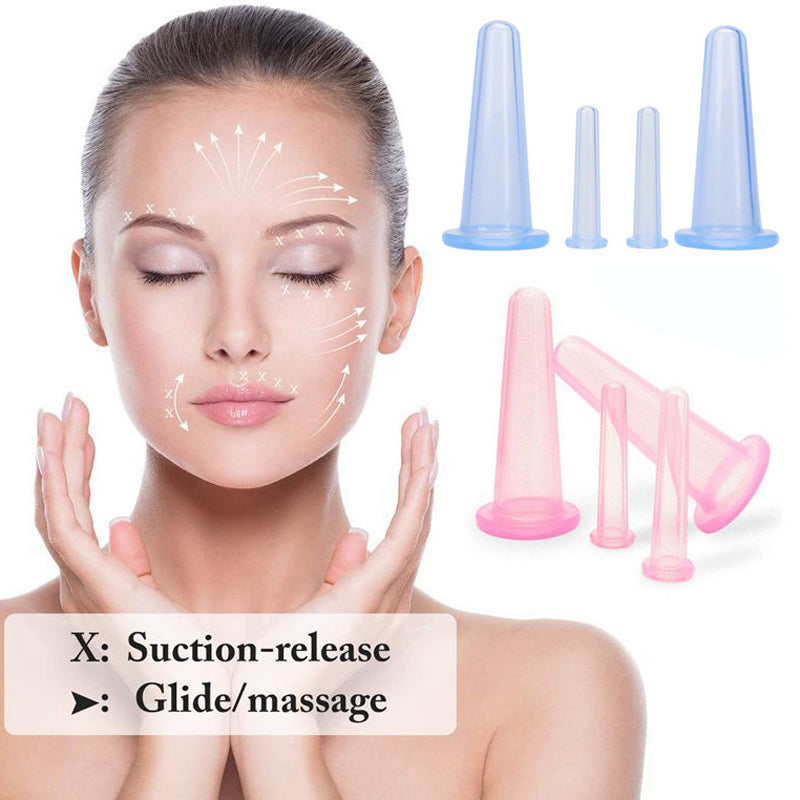 Silicone Facial Massage Cup Cupping Device
