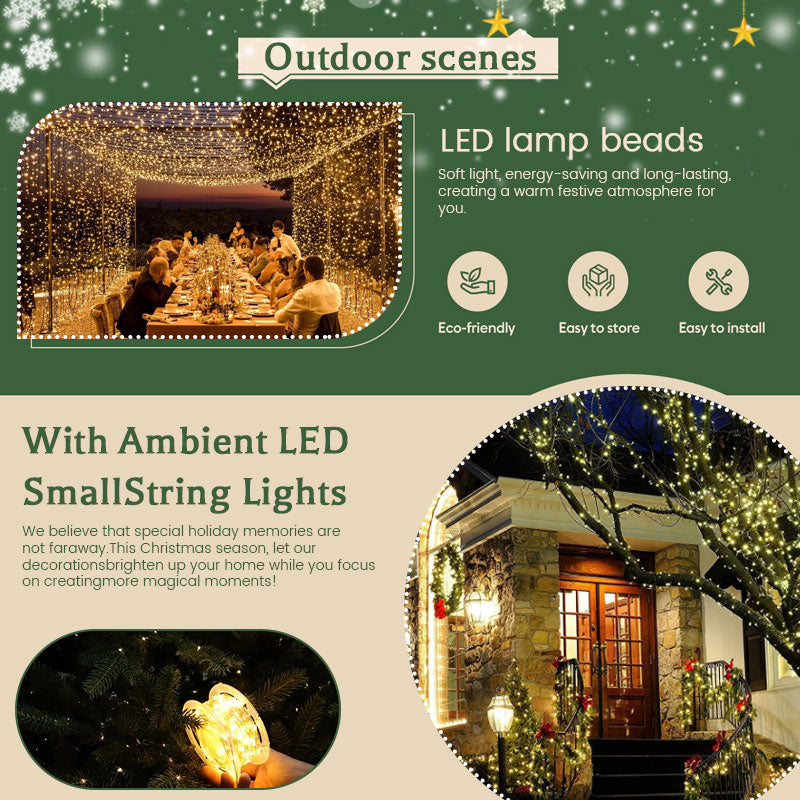 LED Decorative String Lights – Perfect for Christmas, Weddings, Parties & Home Ambiance