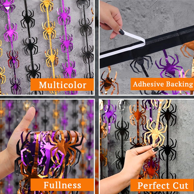 🦇 Spooky Flutter Bat Garland – Bring Your Halloween to Life!