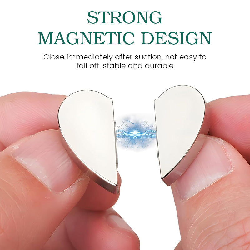 Heart-Shaped Magnetic Curtain Buckle