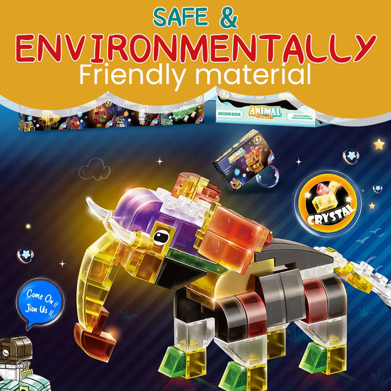 Transparent Marine Life Building Blocks