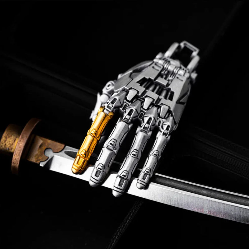 Mechanical bionic hand pendant
