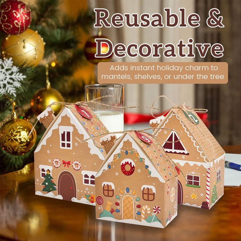 🎄 Countdown Cottage — DIY Christmas Advent Calendar Boxes 🏠