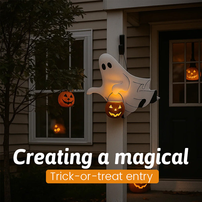 👻 Spooky Spirit Lantern – Hanging Ghost Light