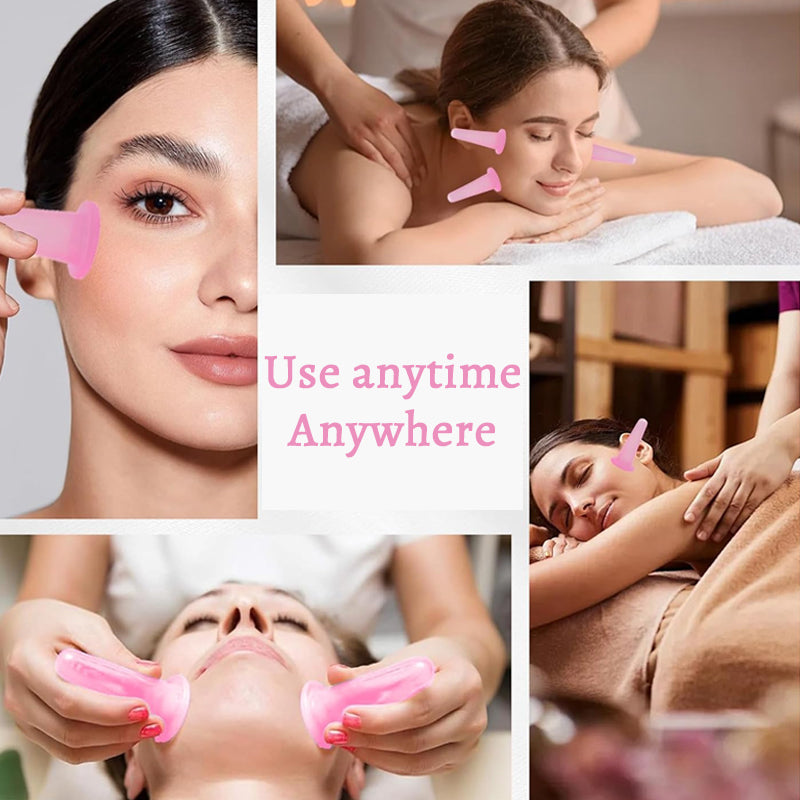 Silicone Facial Massage Cup Cupping Device