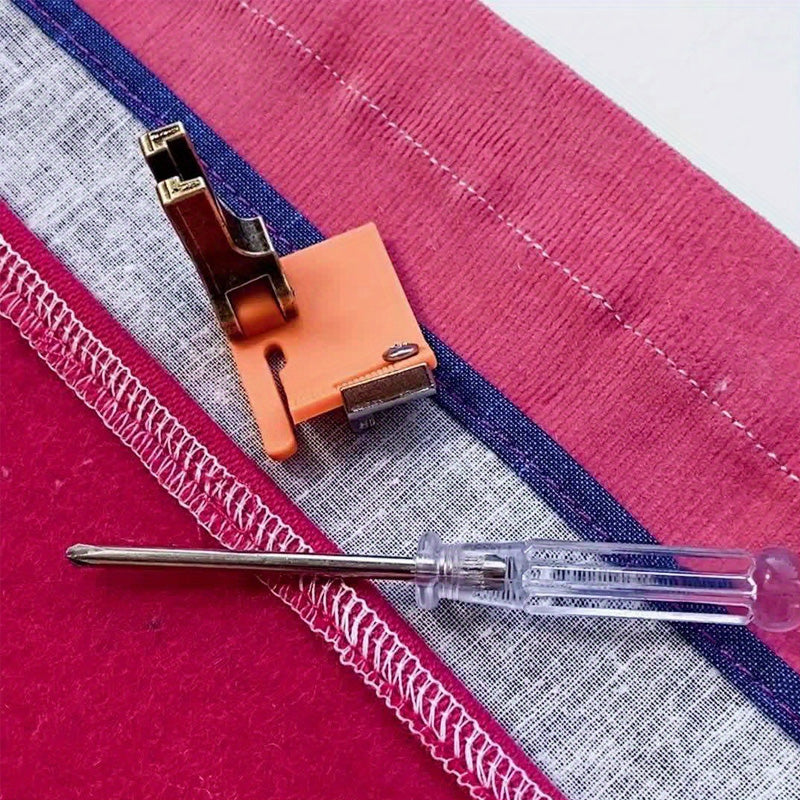 Adjustable Teflon-Coated Presser Foot for Industrial Sewing Machines