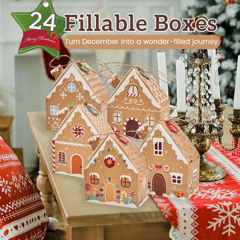 🎄 Countdown Cottage — DIY Christmas Advent Calendar Boxes 🏠