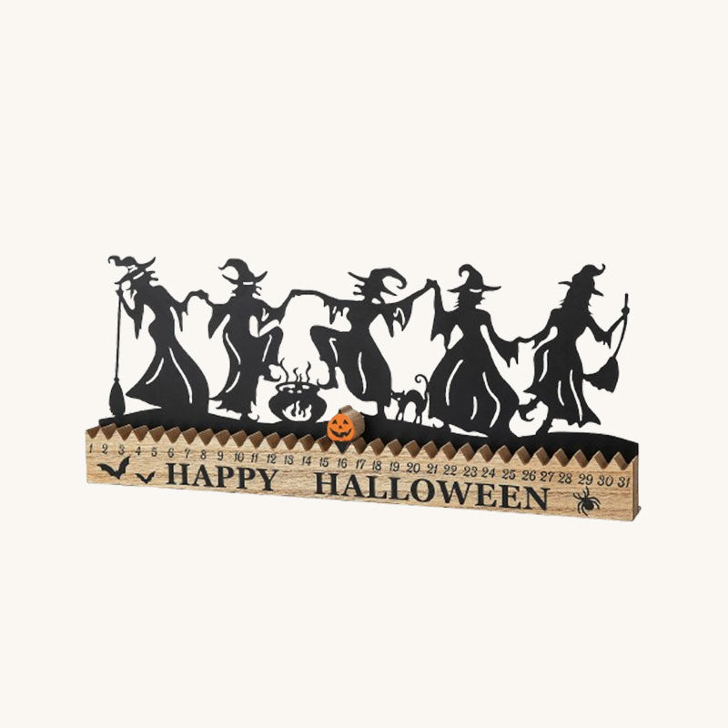 🎃 Witch Halloween Countdown Calendar