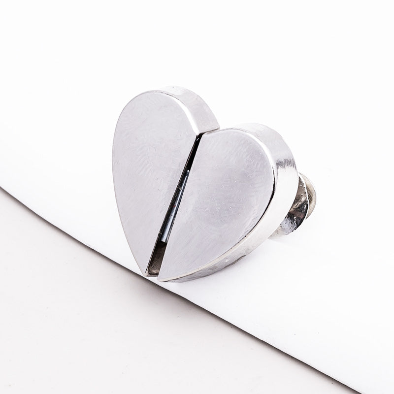 Heart-Shaped Magnetic Curtain Buckle