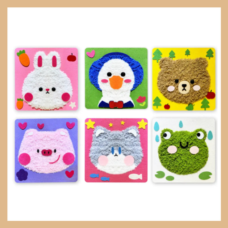 Children's Diy Educational Weaving Material Package