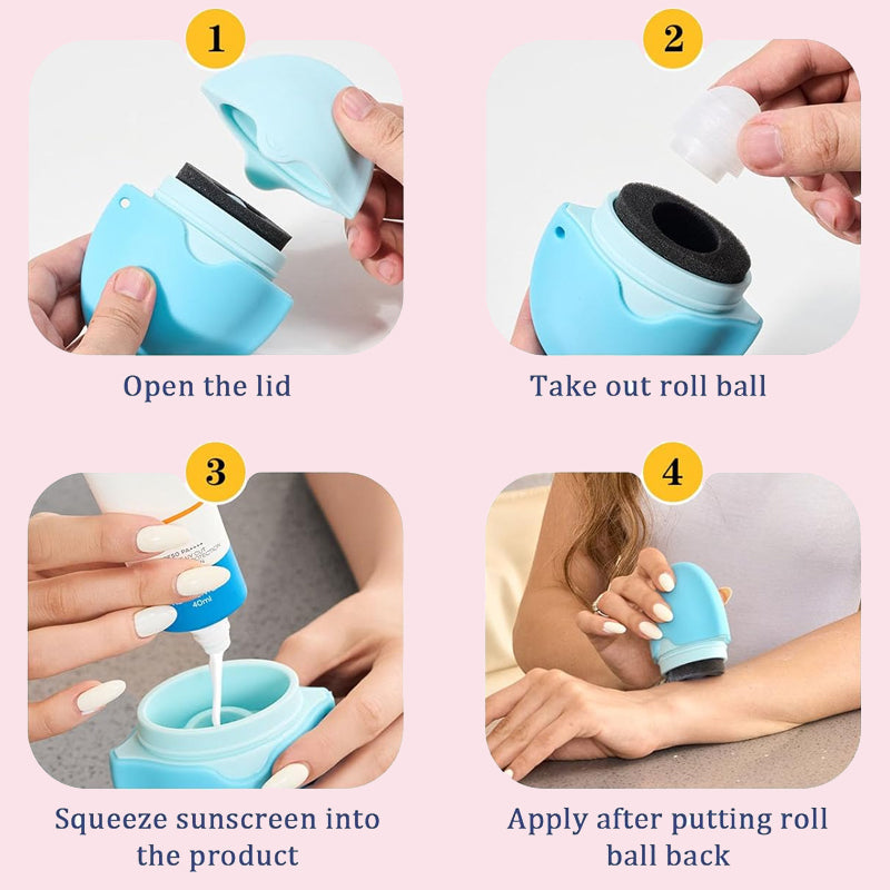 Silicone Sunscreen Applicator