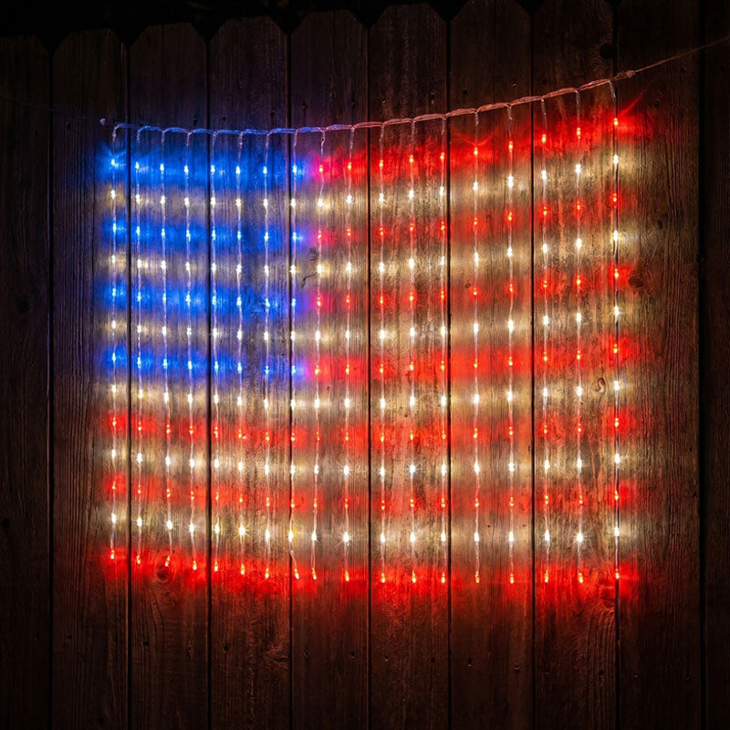 250th Anniversary American Flag LED Light