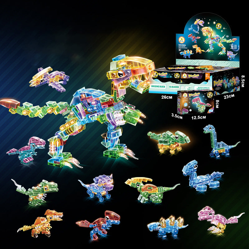 Transparent Marine Life Building Blocks