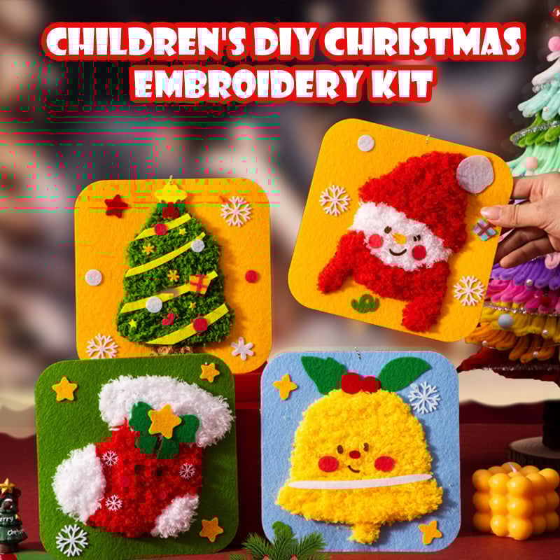 🔥Christmas 49% OFF -DIY Christmas Embroidery Kit 🎅🎄