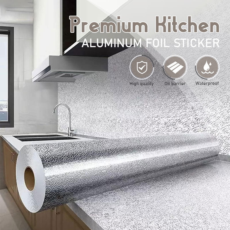 Premium Kitchen Aluminum Foil Sticker