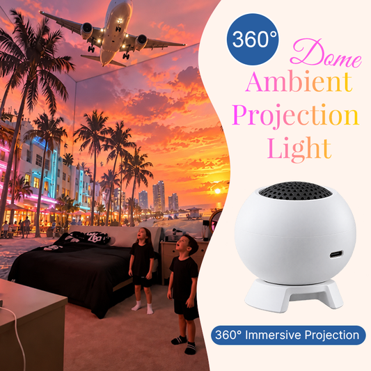360° Dome Ambient Projection Light