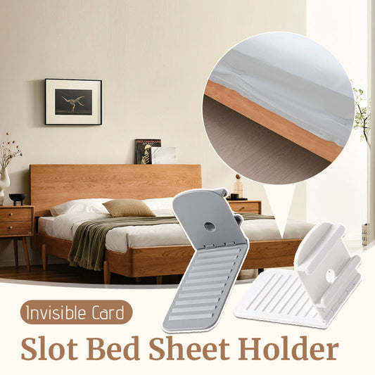 Invisible Card Slot Bed Sheet Holder