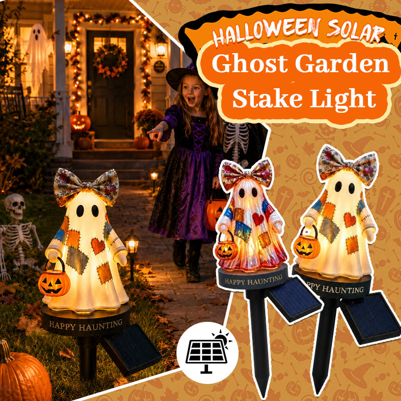 👻 Halloween Solar Ghost Garden Stake Light