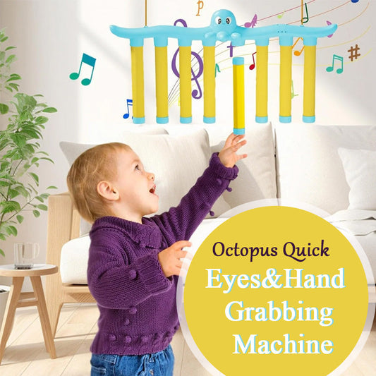 Octopus Quick-Eyes&Hand Grabbing Machine