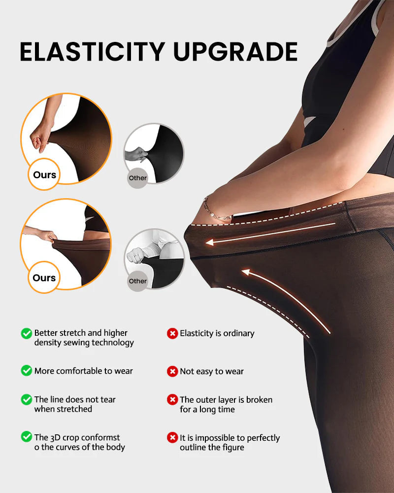 Durchscheinende Leggings