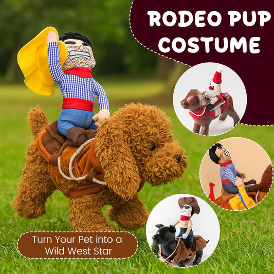 🐾 Rodeo Pup Costume — Turn Your Pet into a Wild West Star 🤠