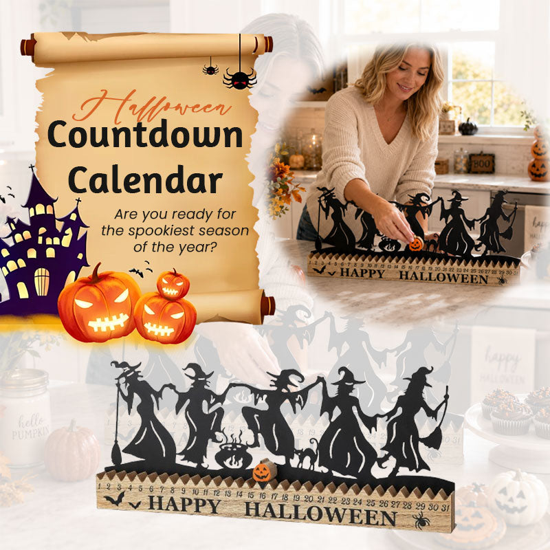 🎃 Witch Halloween Countdown Calendar