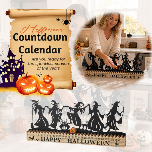 🎃 Witch Halloween Countdown Calendar