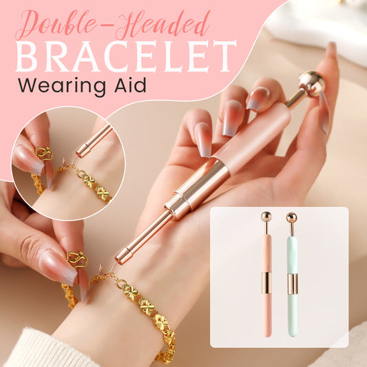 Double-Headed Bracelet Wearing Aid