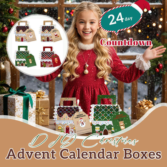 🎄 Countdown Cottage — DIY Christmas Advent Calendar Boxes 🏠
