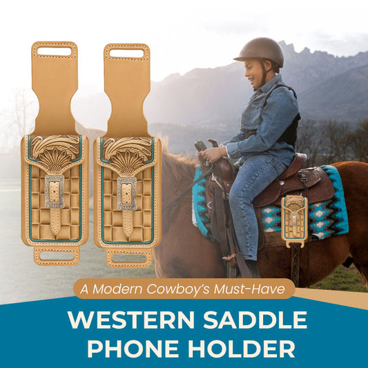 📱 🤠Western Saddle Phone Holder
