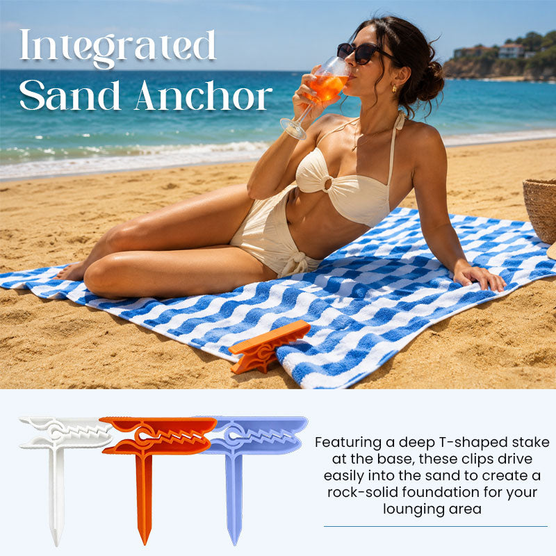 Beach Towel Clips Windproof Towel Holders