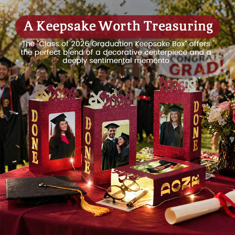 🎓 Class of 2026: The Ultimate Graduation Keepsake Box