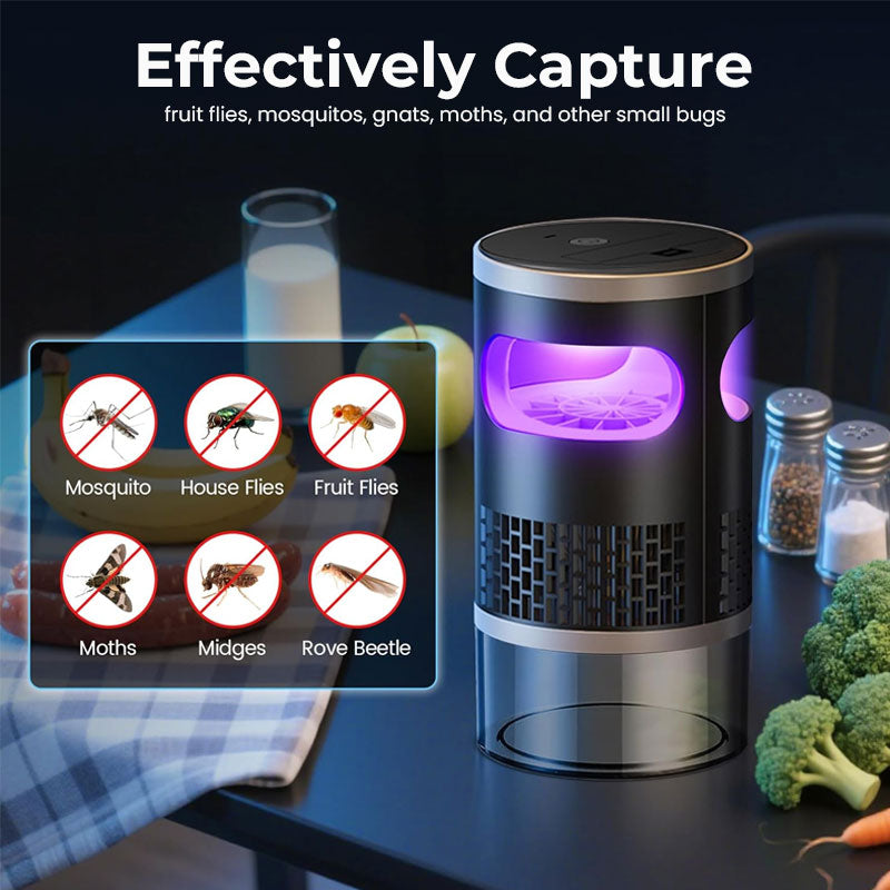 🦟 Upgraded 360° Quiet Suction Mosquito Trap Lamp ✨