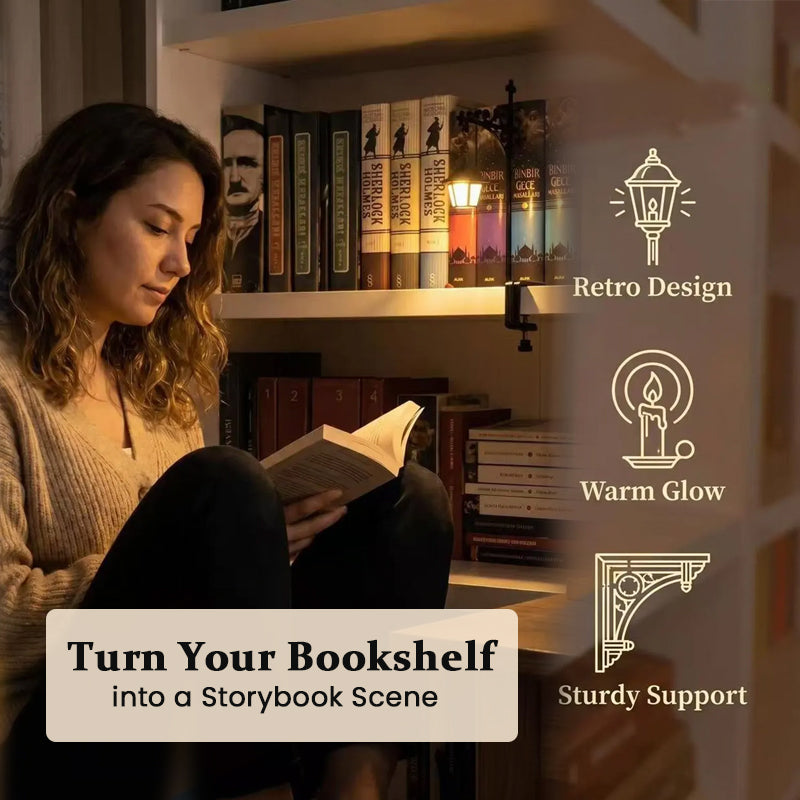 👻 Cozy Ghost Bookshelf Lantern