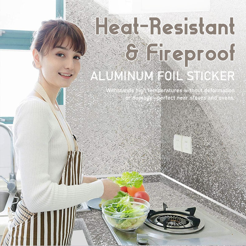 Premium Kitchen Aluminum Foil Sticker