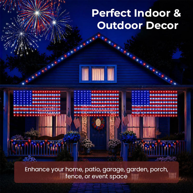 250th Anniversary American Flag LED Light