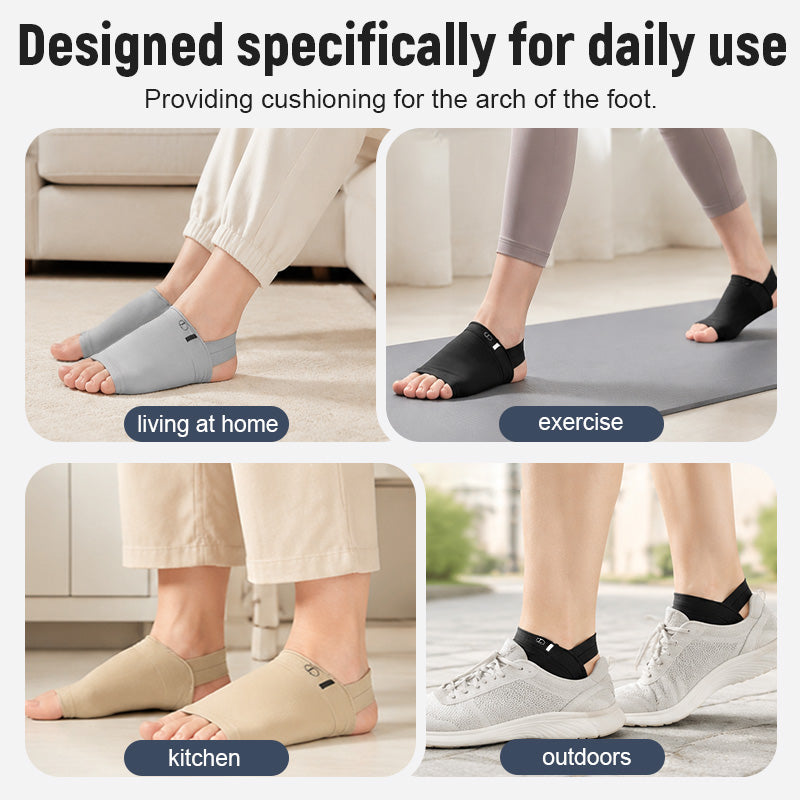 Arch Support Compression Sleeve for Daily Cushioning and Comfort