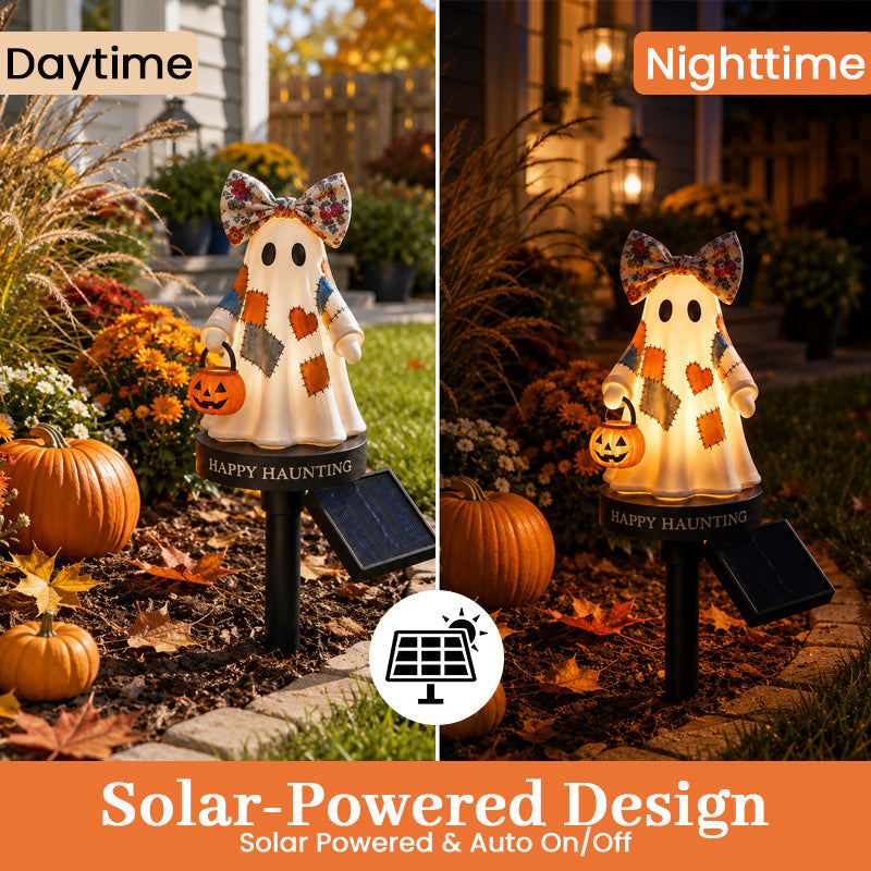 👻 Halloween Solar Ghost Garden Stake Light