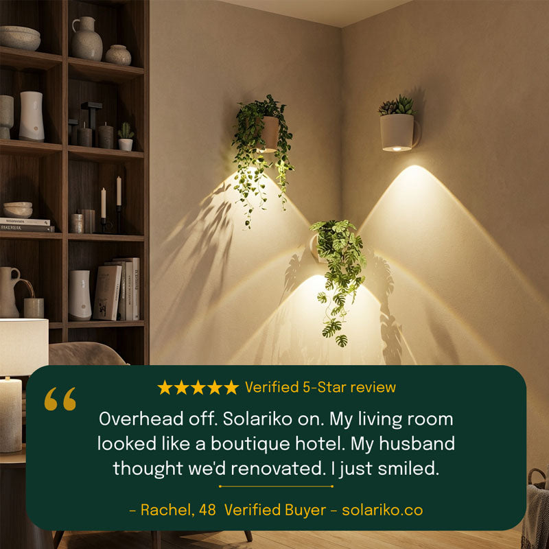 Modern Floating Indoor Plant Shelf Decor