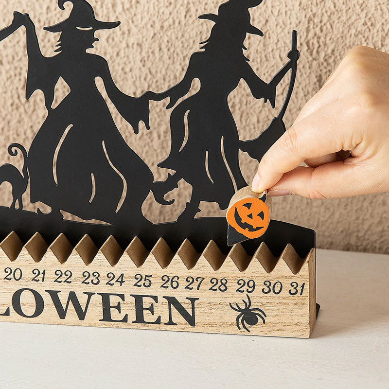 🎃 Witch Halloween Countdown Calendar